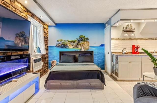 Brooklyn Spacious Space With Private Entrance, Bathroom, & Backyard - Full-Kitchen New York Exteriör bild